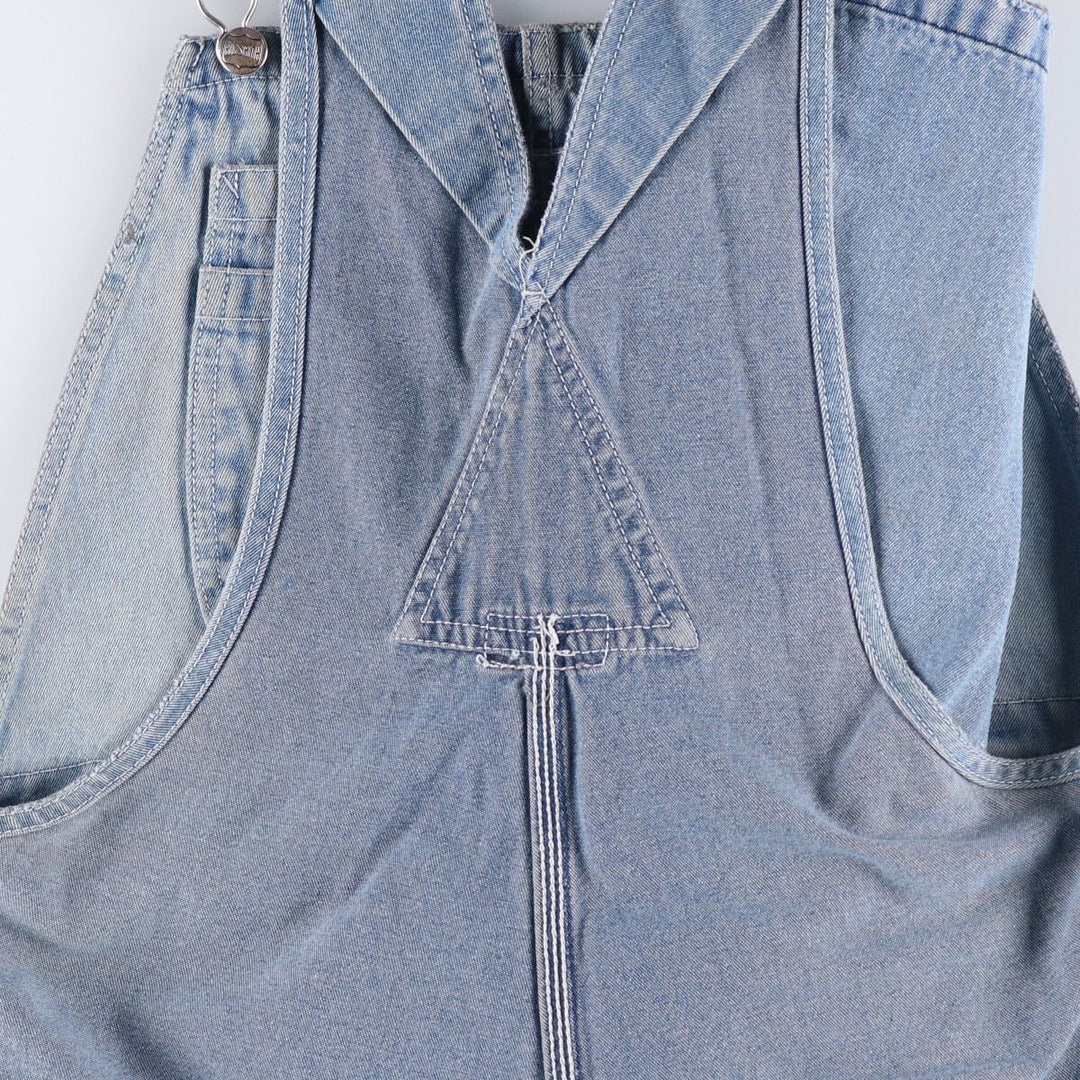 Big Smith Men's Denim Overalls, Size W34 unclear blue type Vintage Second Hand