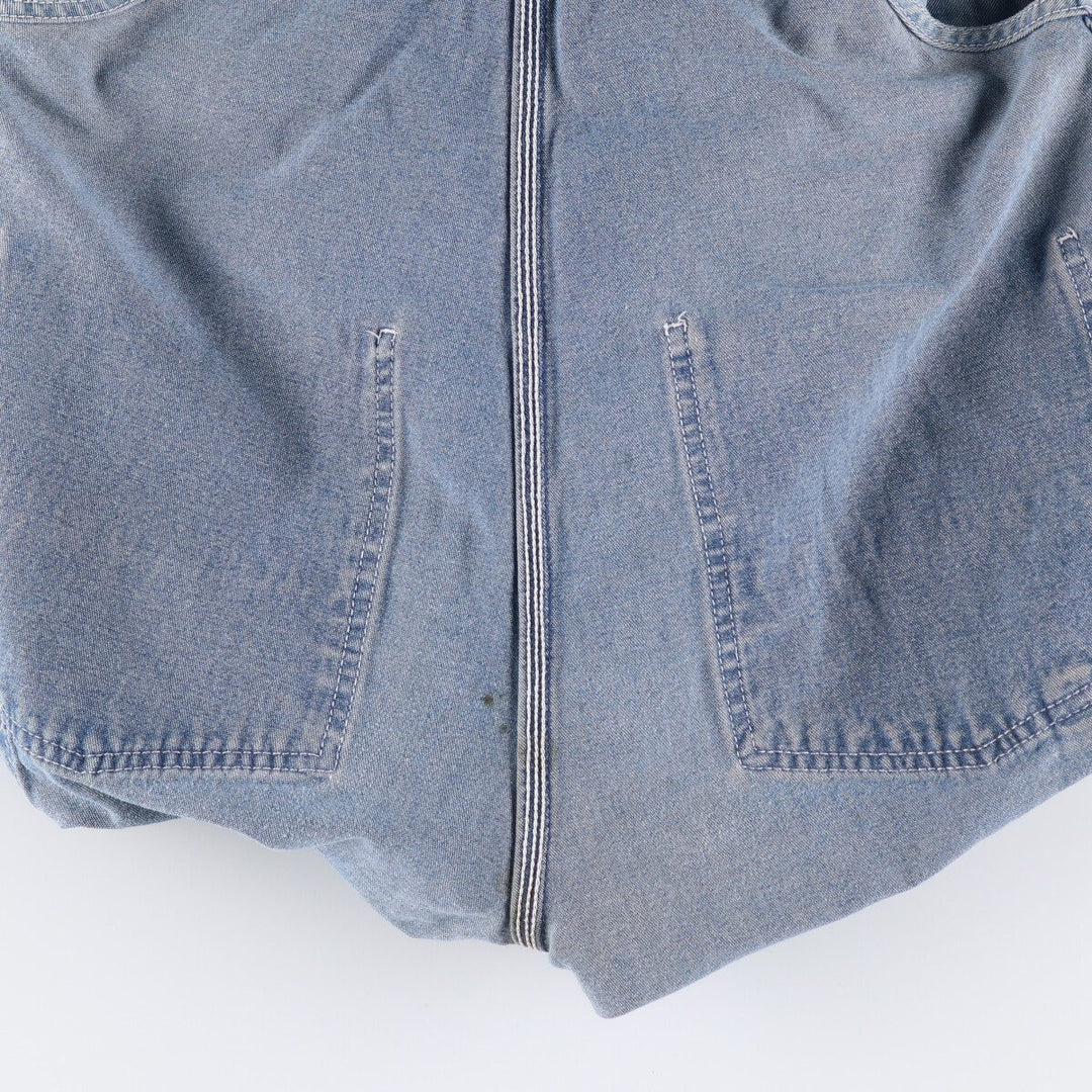 Big Smith Men's Denim Overalls, Size W34 unclear blue type Vintage Second Hand