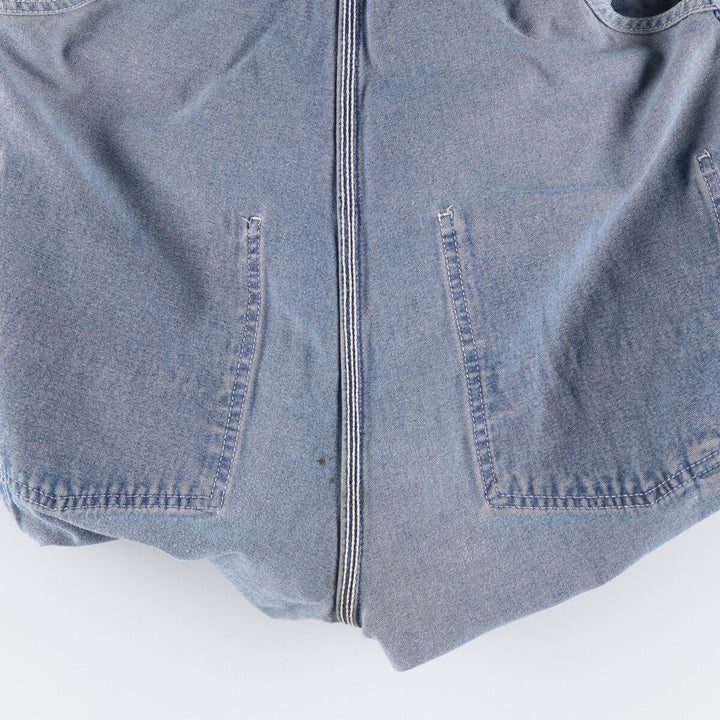 Big Smith Men's Denim Overalls, Size W34 unclear blue type Vintage Second Hand