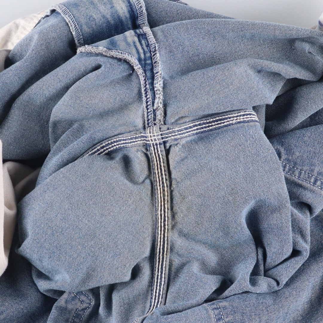 Big Smith Men's Denim Overalls, Size W34 unclear blue type Vintage Second Hand