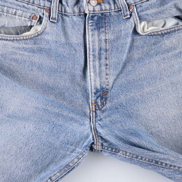 90s-00'S Vintage Levi's 505 Tapered Denim Pants, Made in USA, Men's Size 33 cotton blue type Vintage Second Hand
