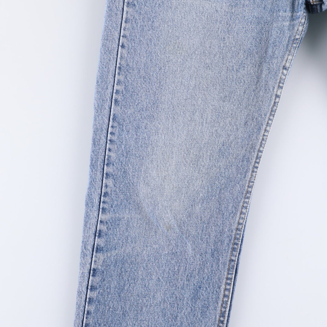 90s-00'S Vintage Levi's 505 Tapered Denim Pants, Made in USA, Men's Size 33 cotton blue type Vintage Second Hand