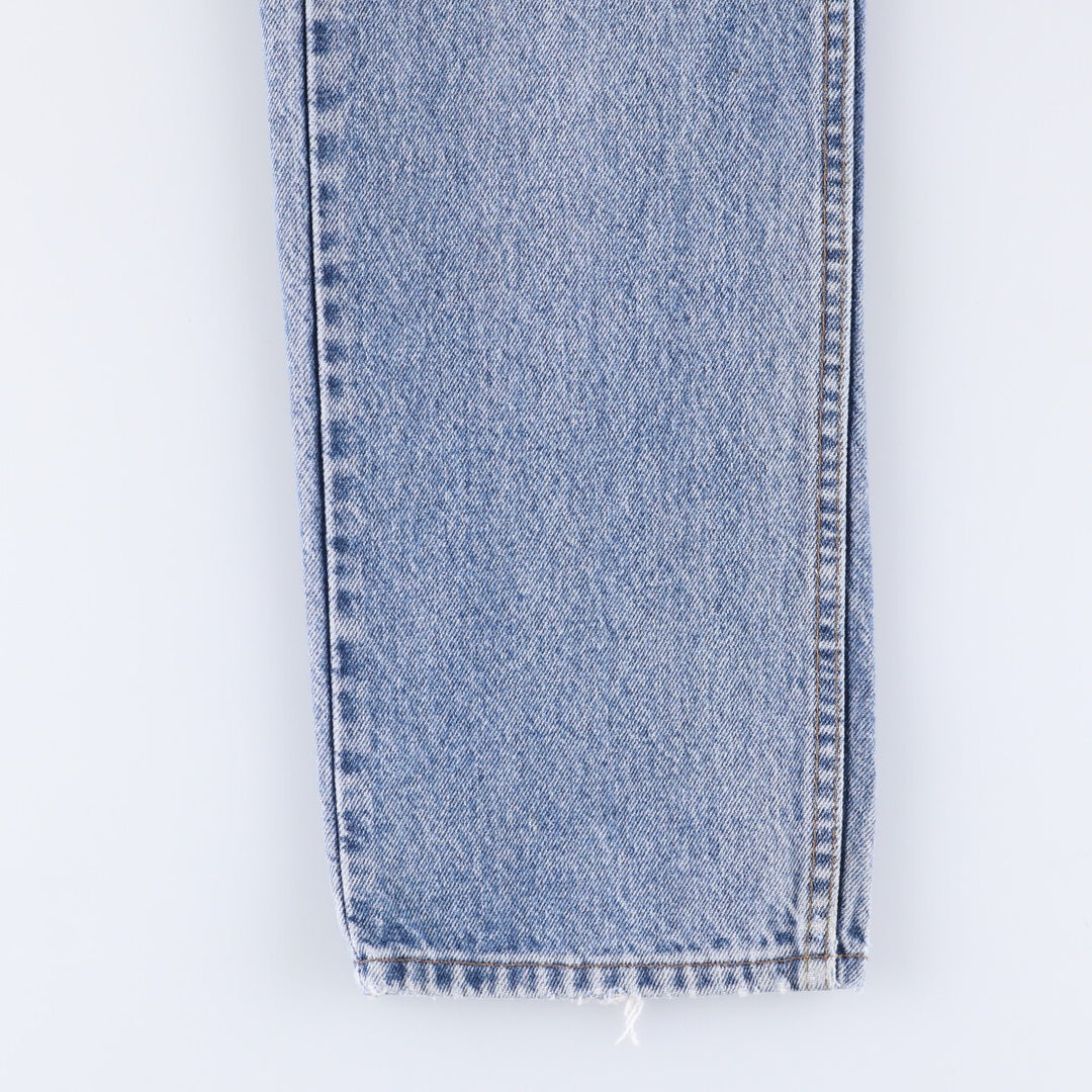 90s-00'S Vintage Levi's 505 Tapered Denim Pants, Made in USA, Men's Size 33 cotton blue type Vintage Second Hand