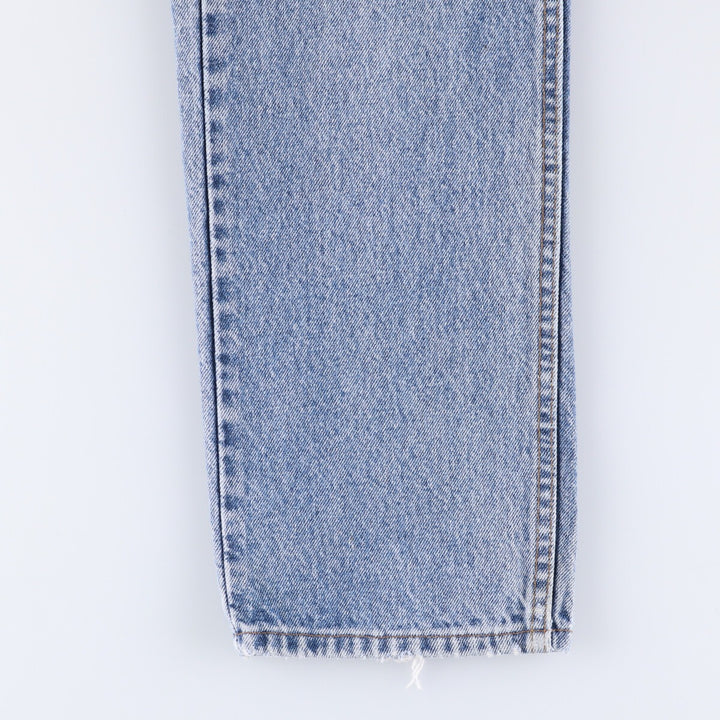 90s-00'S Vintage Levi's 505 Tapered Denim Pants, Made in USA, Men's Size 33 cotton blue type Vintage Second Hand