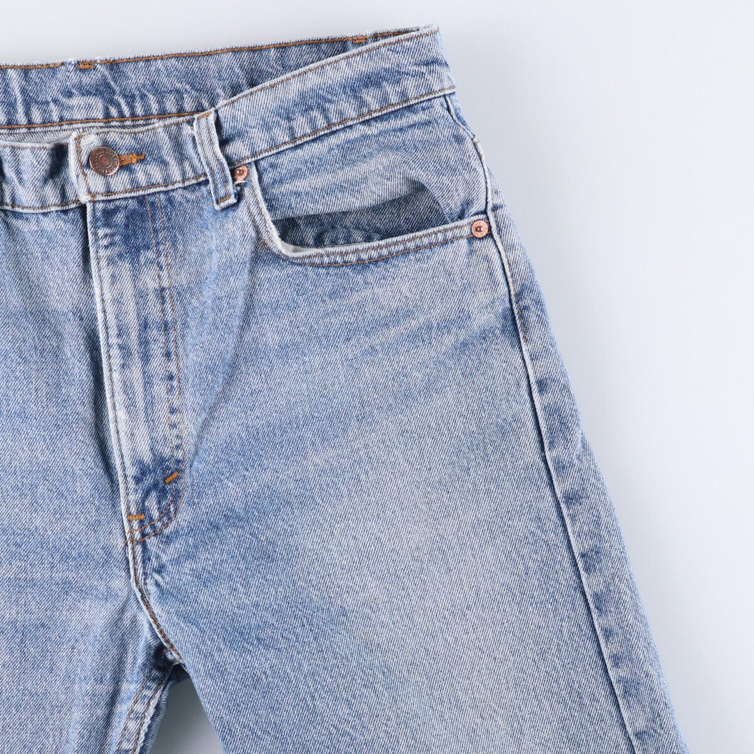 90s-00'S Vintage Levi's 505 Tapered Denim Pants, Made in USA, Men's Size 33 cotton blue type Vintage Second Hand