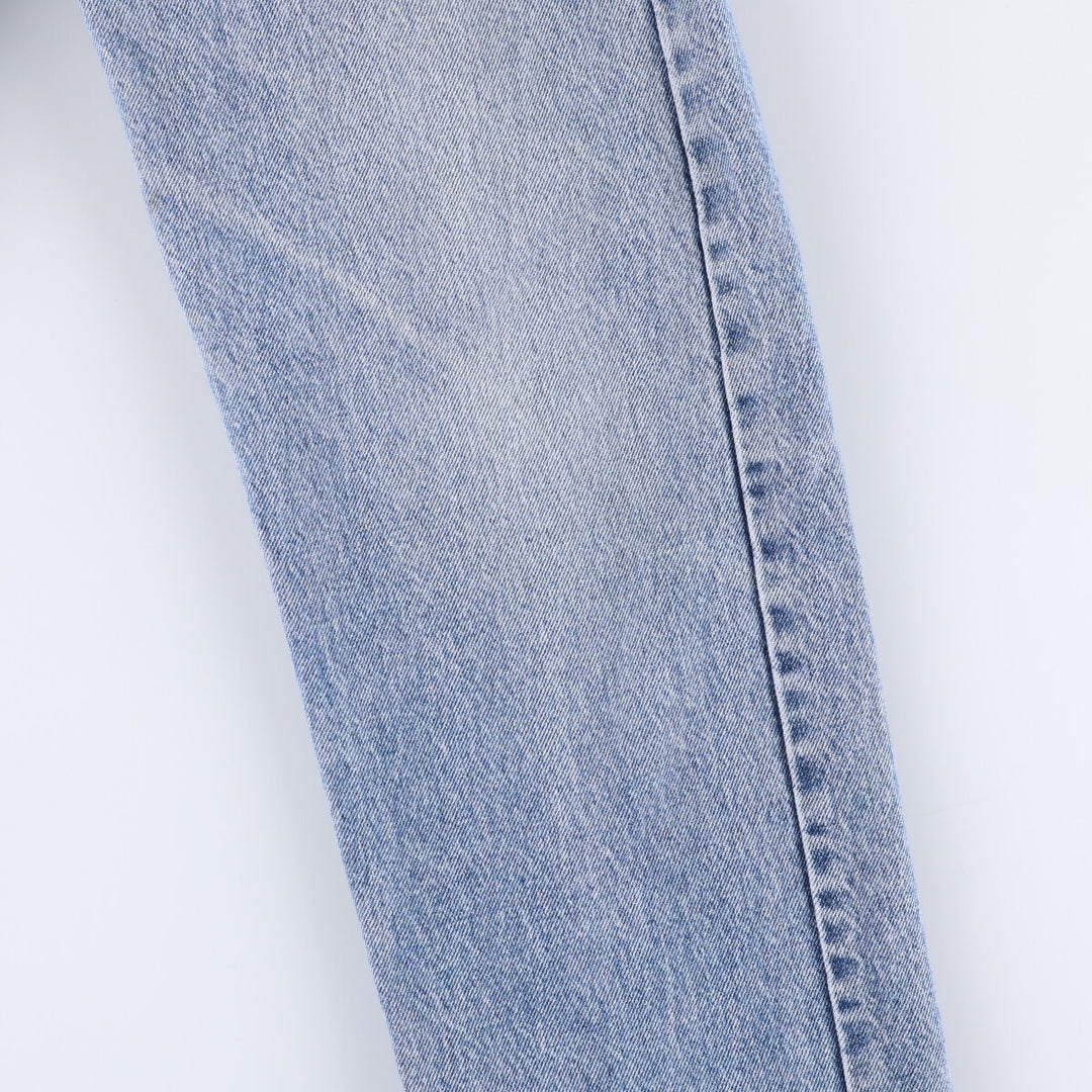90s-00'S Vintage Levi's 505 Tapered Denim Pants, Made in USA, Men's Size 33 cotton blue type Vintage Second Hand