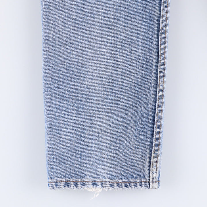 90s-00'S Vintage Levi's 505 Tapered Denim Pants, Made in USA, Men's Size 33 cotton blue type Vintage Second Hand
