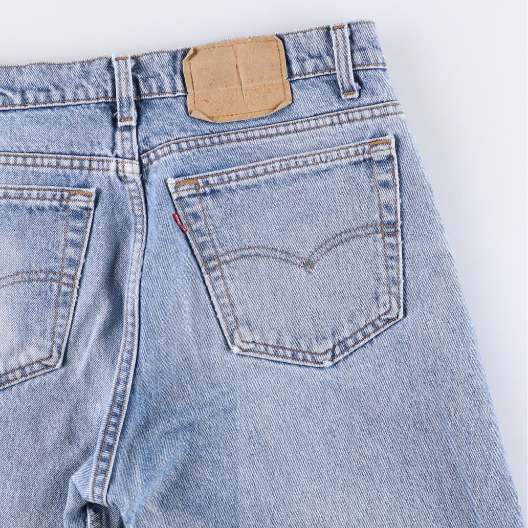 90s-00'S Vintage Levi's 505 Tapered Denim Pants, Made in USA, Men's Size 33 cotton blue type Vintage Second Hand