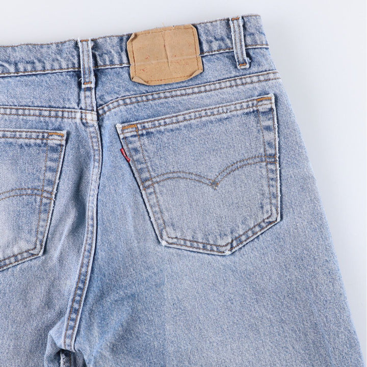 90s-00'S Vintage Levi's 505 Tapered Denim Pants, Made in USA, Men's Size 33 cotton blue type Vintage Second Hand