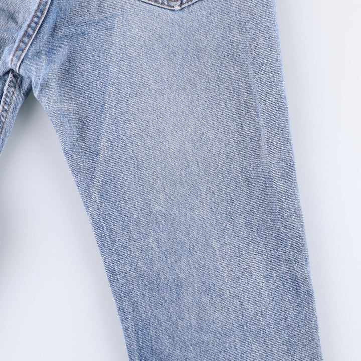 90s-00'S Vintage Levi's 505 Tapered Denim Pants, Made in USA, Men's Size 33 cotton blue type Vintage Second Hand