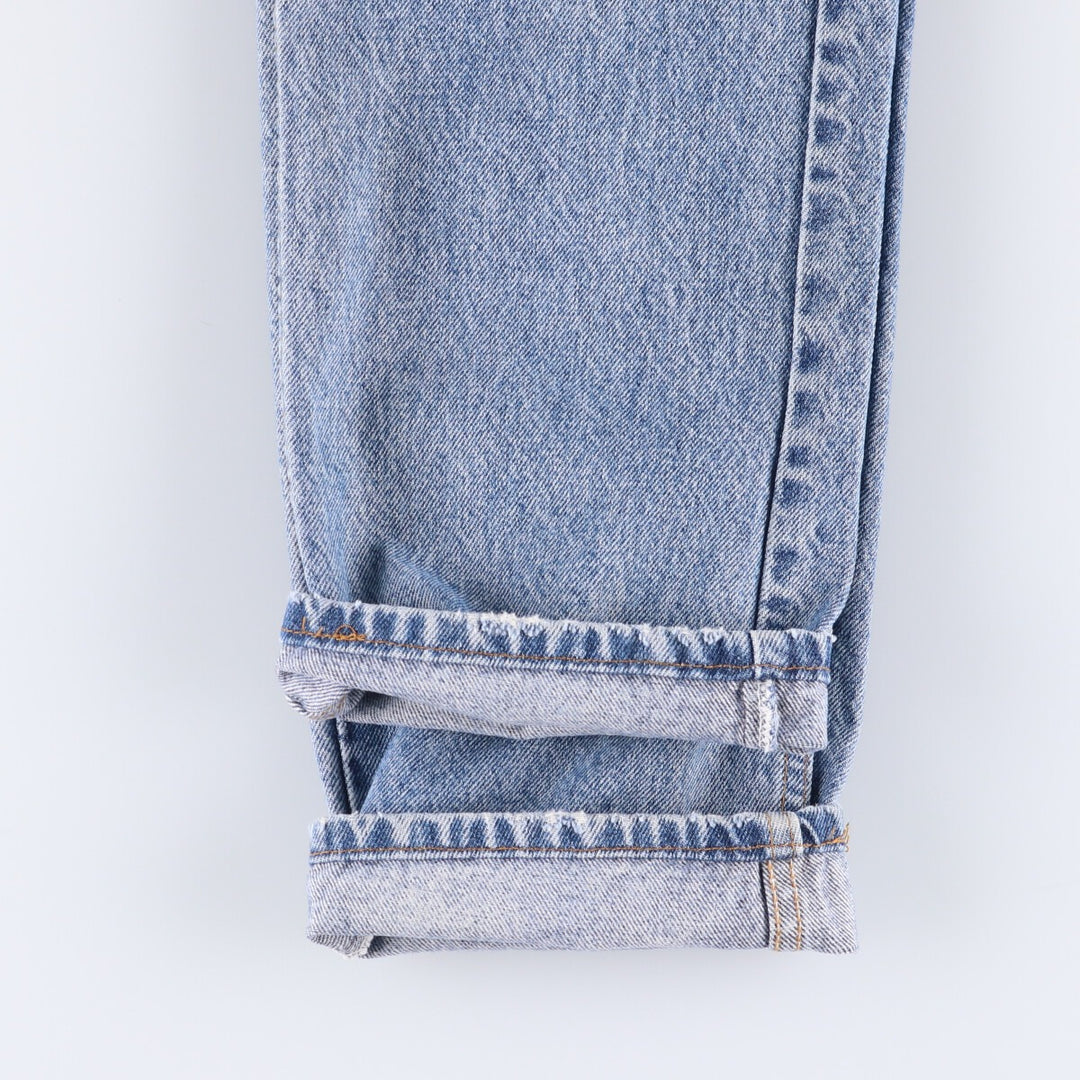 90s-00'S Vintage Levi's 505 Tapered Denim Pants, Made in USA, Men's Size 33 cotton blue type Vintage Second Hand