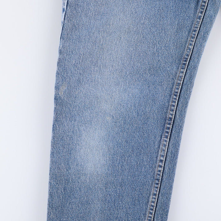 90'S Levi's 40550-0310 Relaxed Fit Tapered Leg Straight Denim Pants, Men's, Size W31 (Vintage) cotton blue type Vintage Second Hand