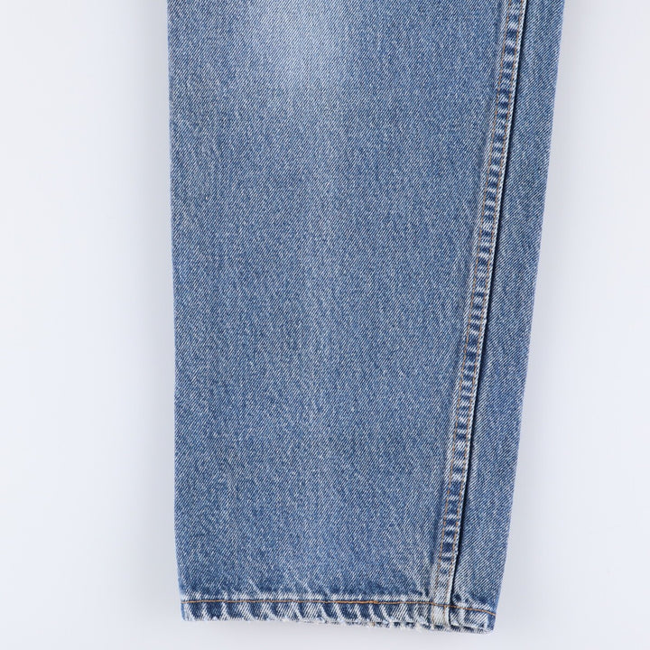 90'S Levi's 40550-0310 Relaxed Fit Tapered Leg Straight Denim Pants, Men's, Size W31 (Vintage) cotton blue type Vintage Second Hand