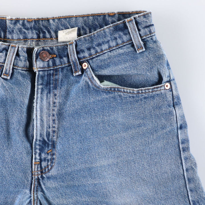 90'S Levi's 40550-0310 Relaxed Fit Tapered Leg Straight Denim Pants, Men's, Size W31 (Vintage) cotton blue type Vintage Second Hand