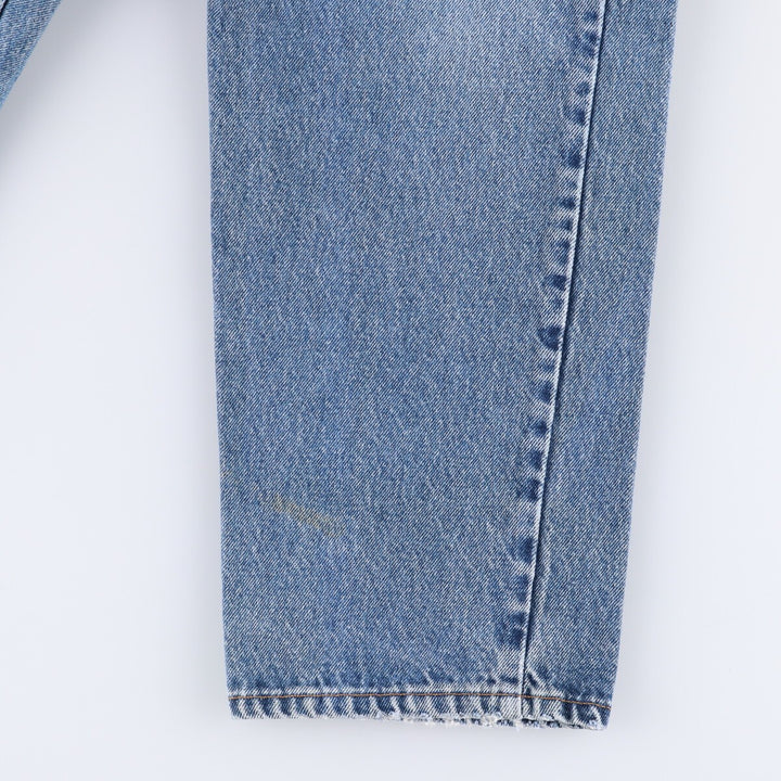 90'S Levi's 40550-0310 Relaxed Fit Tapered Leg Straight Denim Pants, Men's, Size W31 (Vintage) cotton blue type Vintage Second Hand