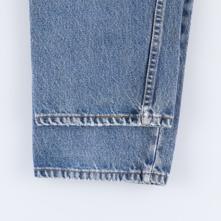 90'S Levi's 40550-0310 Relaxed Fit Tapered Leg Straight Denim Pants, Men's, Size W31 (Vintage) cotton blue type Vintage Second Hand