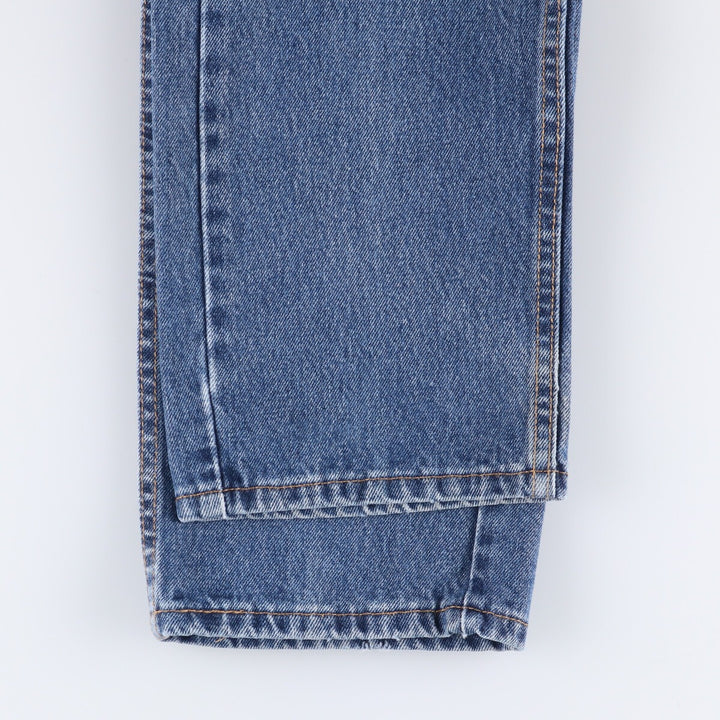 Levi's 505 tapered denim pants for men, size W34 cotton blue type Vintage Second Hand