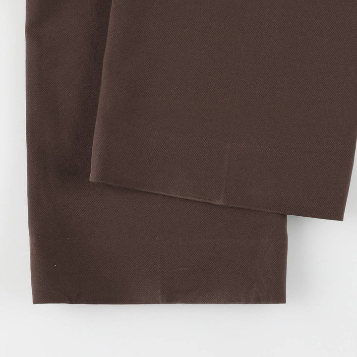 Vintage 1970'S Sears slacks, made in Canada, men's size W34. polyester brown type Vintage Second Hand