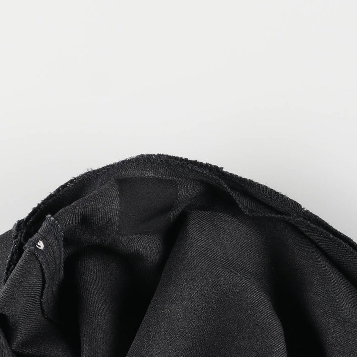 Burberry's London Two-pleat Wool Pants, Size 46, Men's Size 37 (equivalent to a W37) wool navy blue type Vintage Second Hand