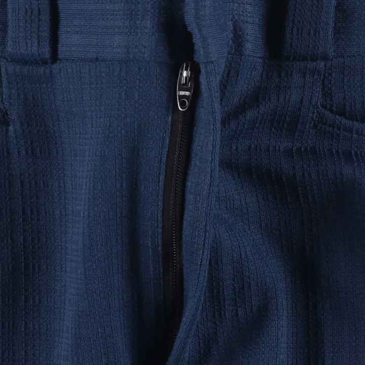 Vintage 1970'S Dan Perker flare pants, men's size W32 polyester blue type Vintage Second Hand