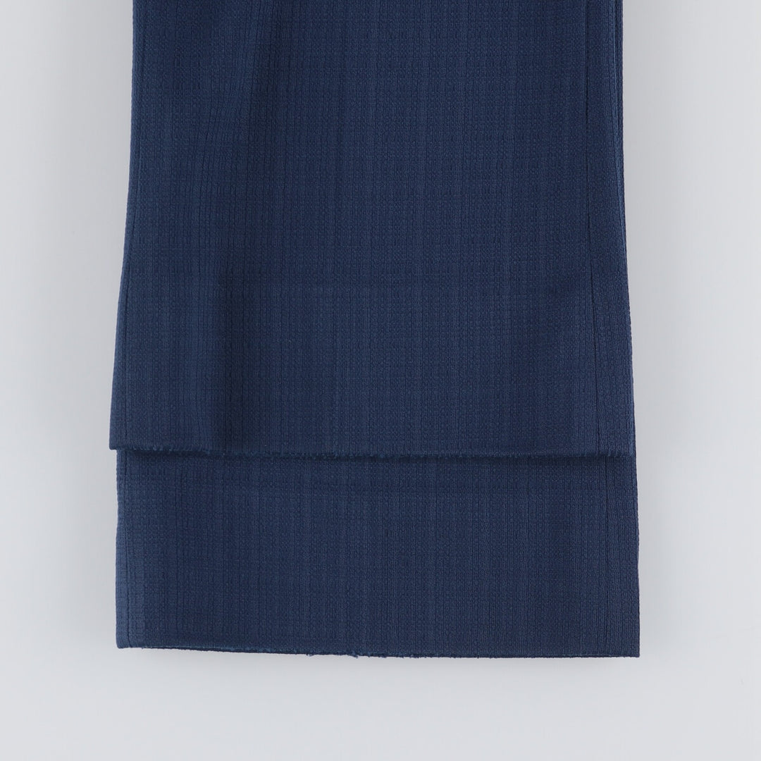 Vintage 1970'S Dan Perker flare pants, men's size W32 polyester blue type Vintage Second Hand