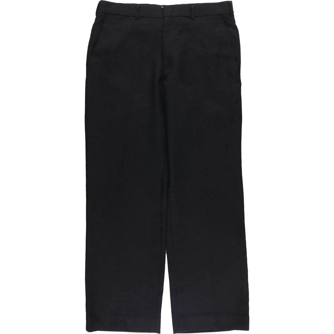 Haggar EDGEWORTH Slacks, Made in USA, Men's, Size W32 unclear black type Vintage Second Hand