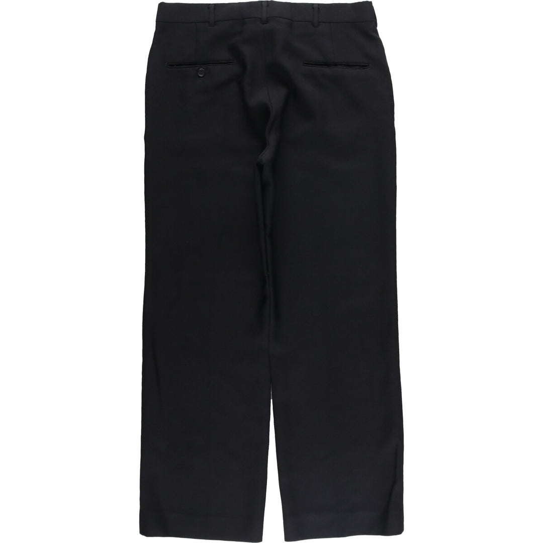 Haggar EDGEWORTH Slacks, Made in USA, Men's, Size W32 unclear black type Vintage Second Hand