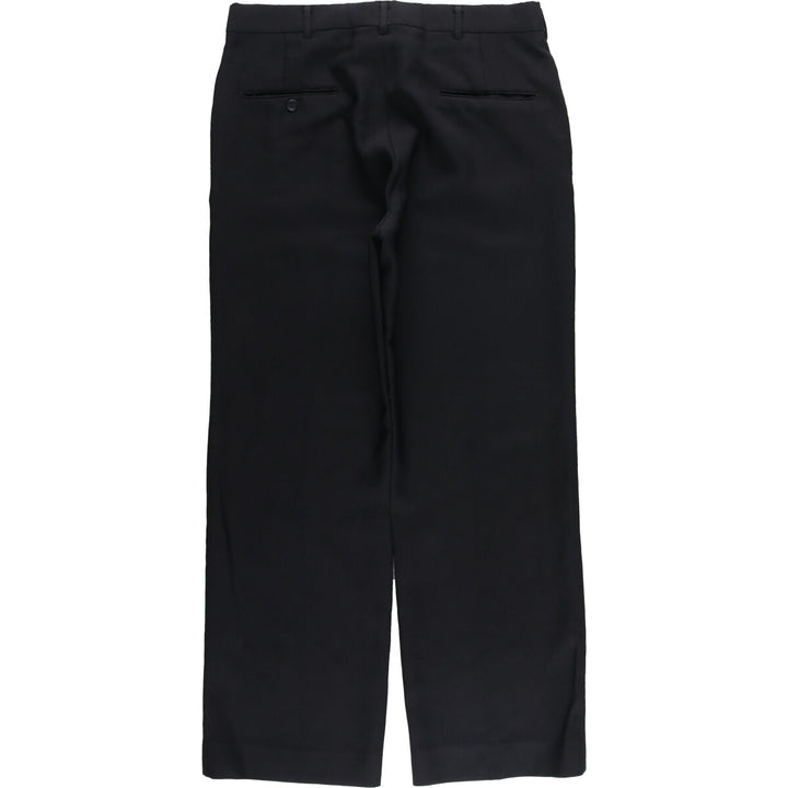 Haggar EDGEWORTH Slacks, Made in USA, Men's, Size W32 unclear black type Vintage Second Hand