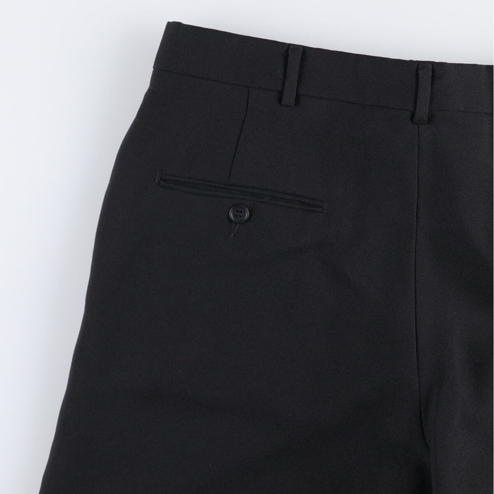 Haggar EDGEWORTH Slacks, Made in USA, Men's, Size W32 unclear black type Vintage Second Hand