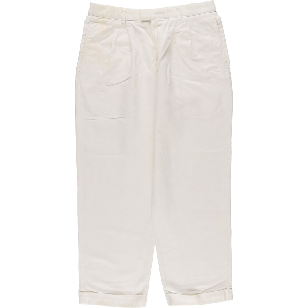 2000'S Dockers Two-pleat Slacks Men's Size W32 unclear white type Vintage Second Hand