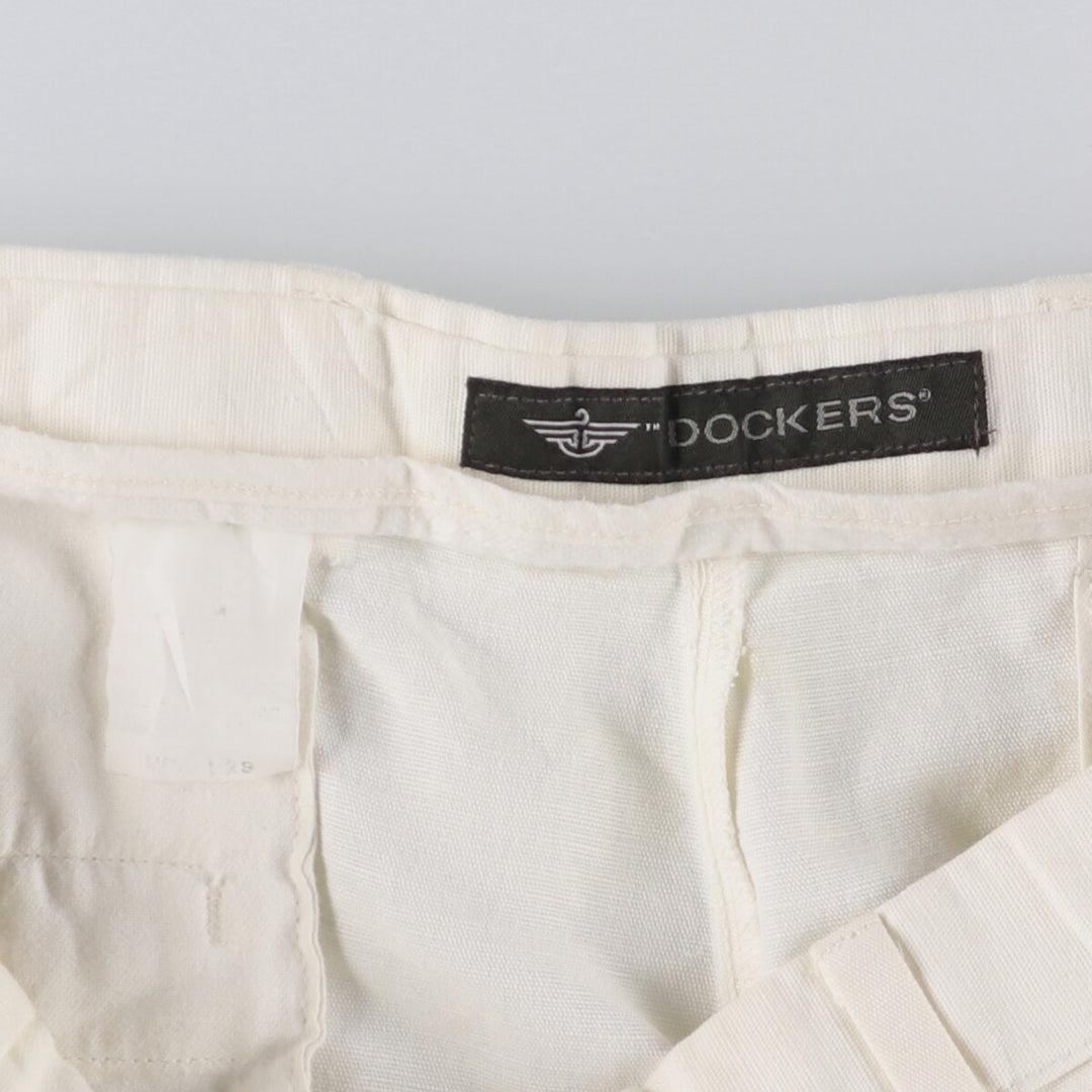 2000'S Dockers Two-pleat Slacks Men's Size W32 unclear white type Vintage Second Hand