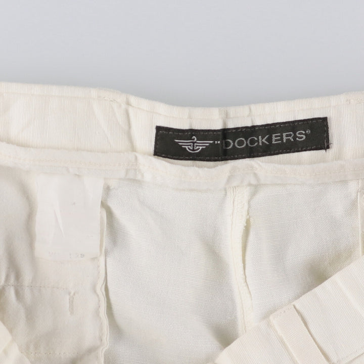 2000'S Dockers Two-pleat Slacks Men's Size W32 unclear white type Vintage Second Hand