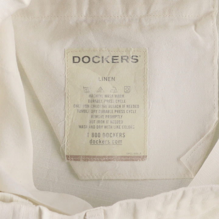 2000'S Dockers Two-pleat Slacks Men's Size W32 unclear white type Vintage Second Hand