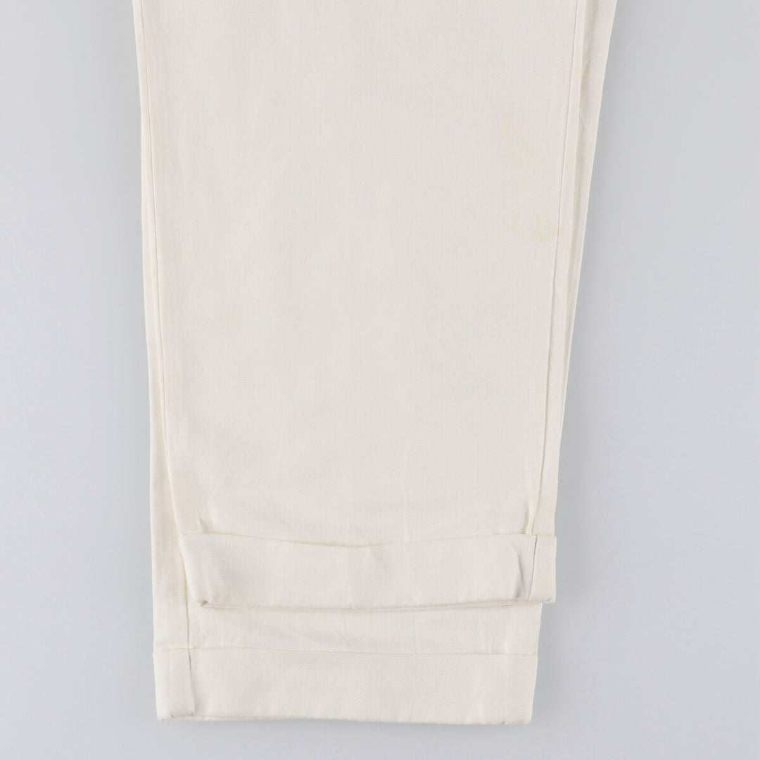 2000'S Dockers Two-pleat Slacks Men's Size W32 unclear white type Vintage Second Hand