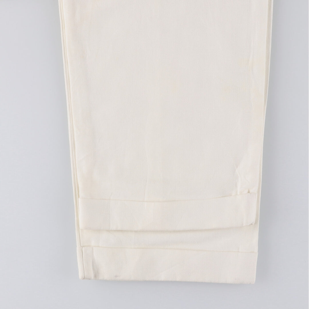 2000'S Dockers Two-pleat Slacks Men's Size W32 unclear white type Vintage Second Hand
