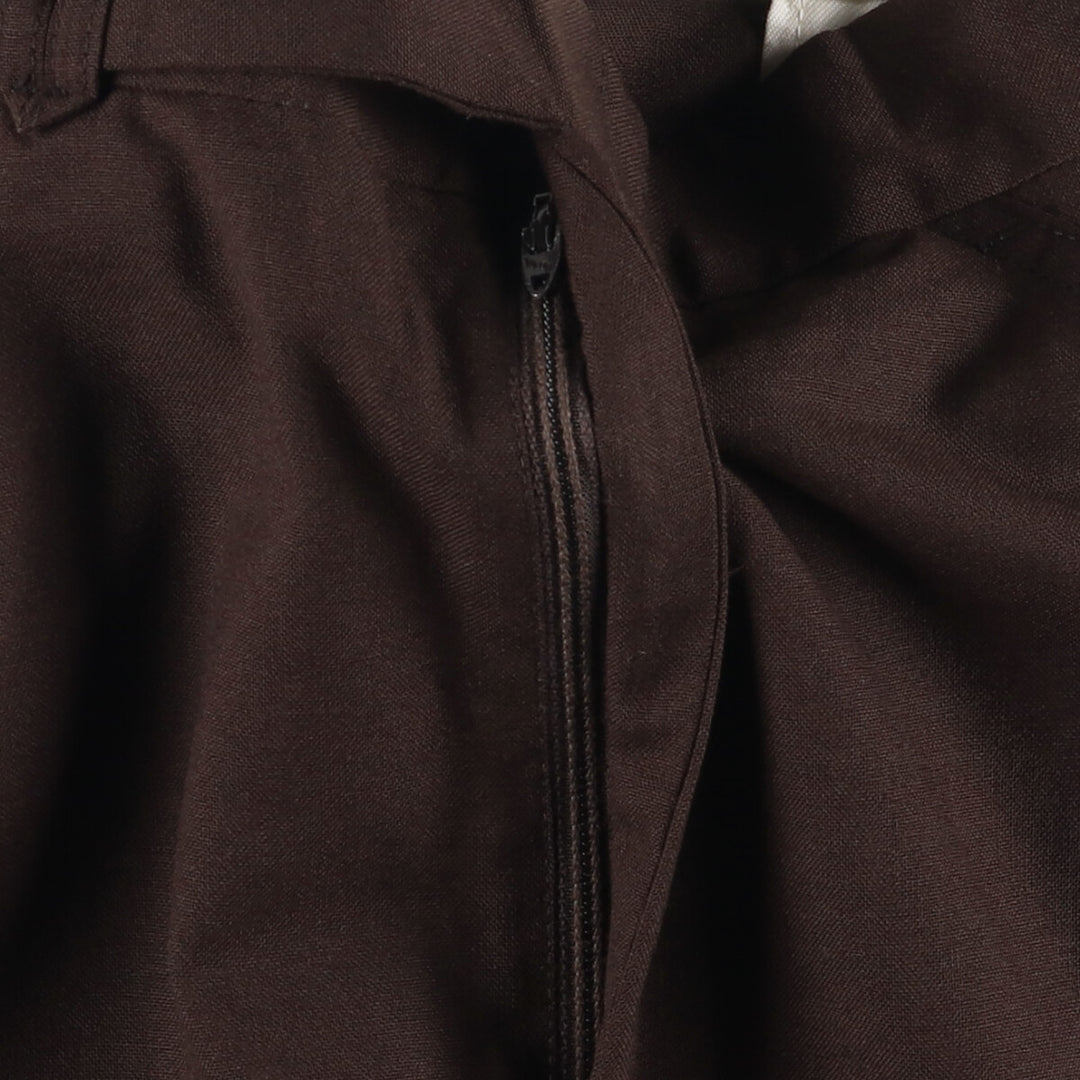 Vintage 70s-80'S WALLACHS wool pants, men's size 34. wool brown type Vintage Second Hand