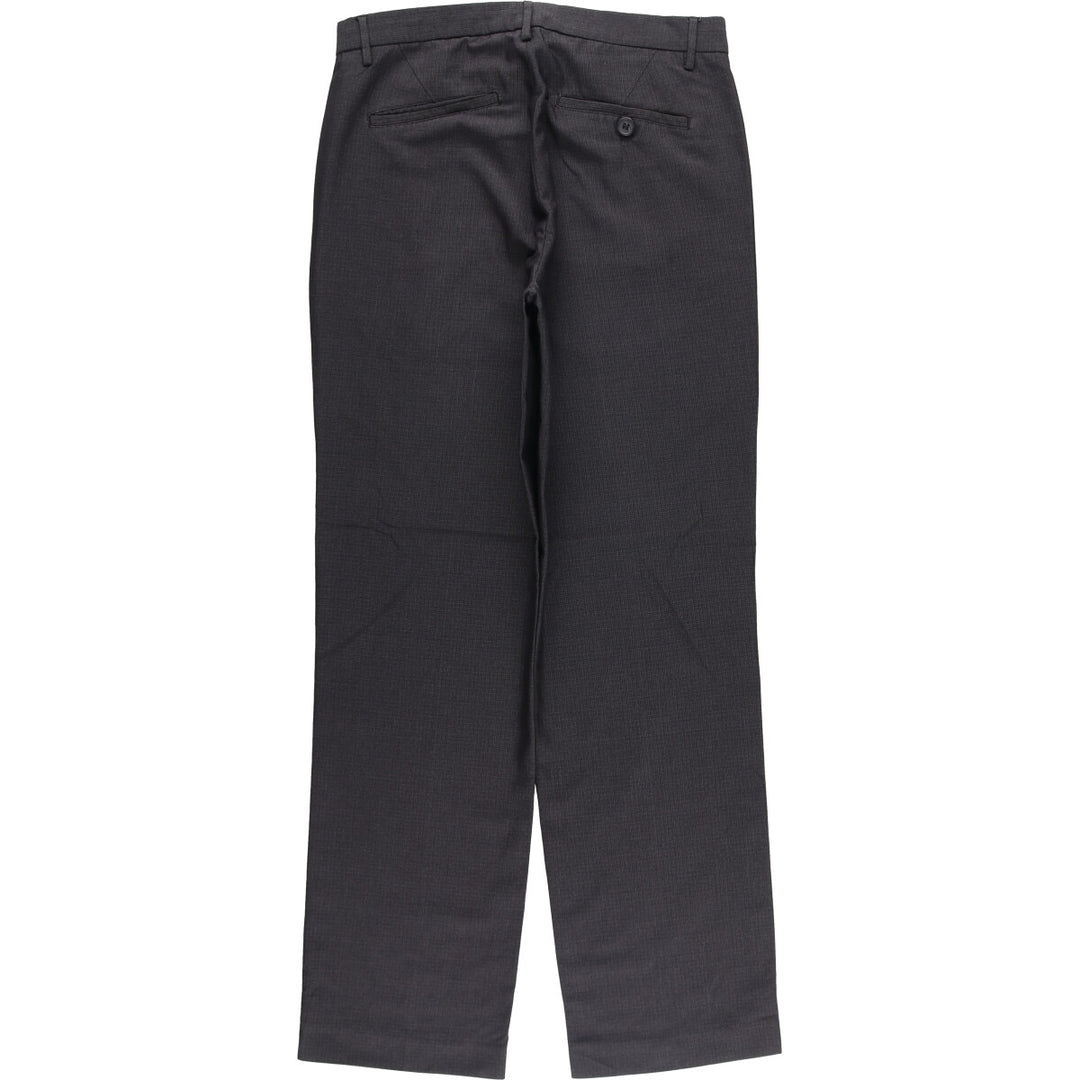 Calvin Klein Men's Slacks, Size W30 polyester black type Vintage Second Hand