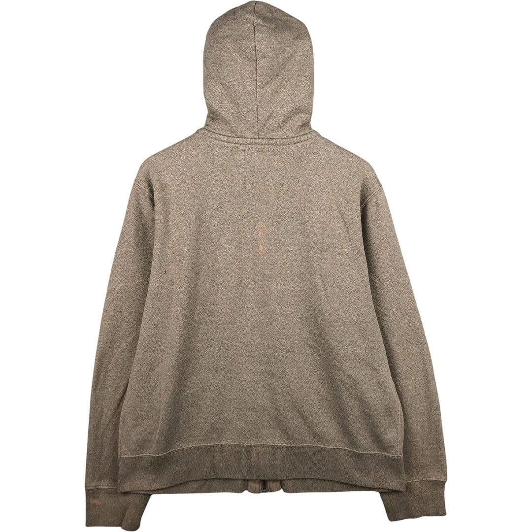 Ralph Lauren POLO by Ralph Lauren Sweat Full Zip Hoodie Men's L size cotton Beige type Vintage Second Hand