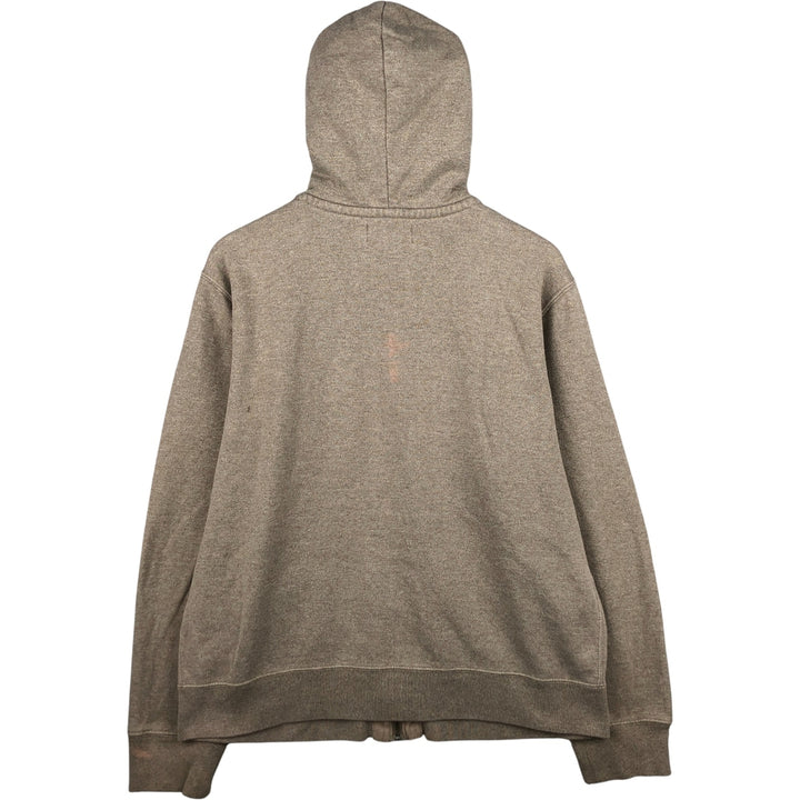 Ralph Lauren POLO by Ralph Lauren Sweat Full Zip Hoodie Men's L size cotton Beige type Vintage Second Hand