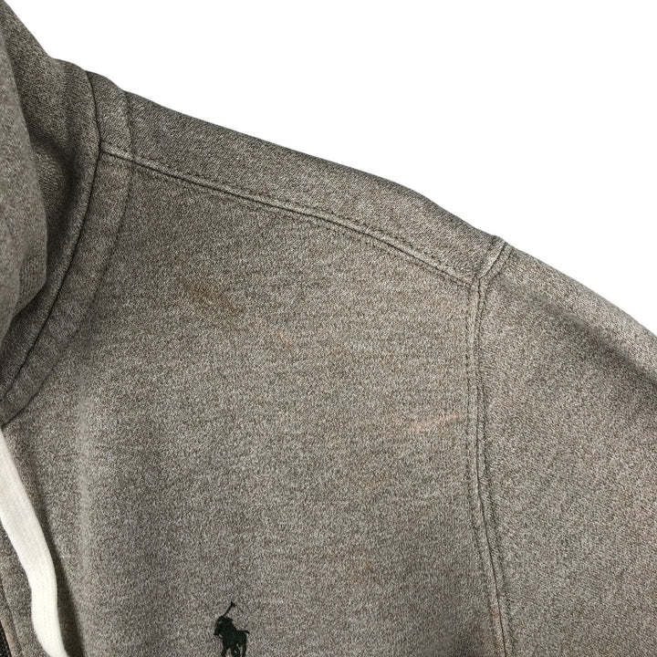 Ralph Lauren POLO by Ralph Lauren Sweat Full Zip Hoodie Men's L size cotton Beige type Vintage Second Hand
