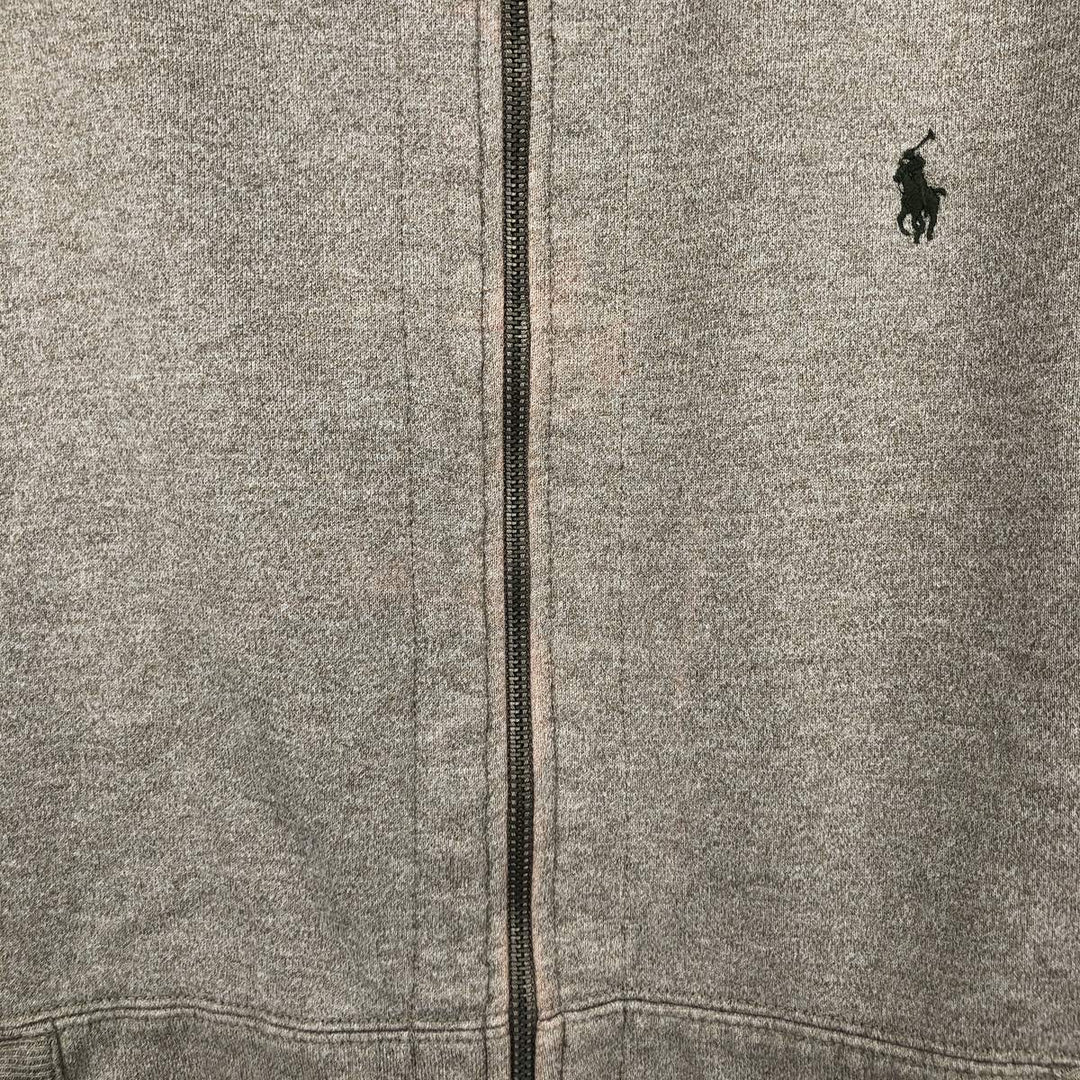 Ralph Lauren POLO by Ralph Lauren Sweat Full Zip Hoodie Men's L size cotton Beige type Vintage Second Hand