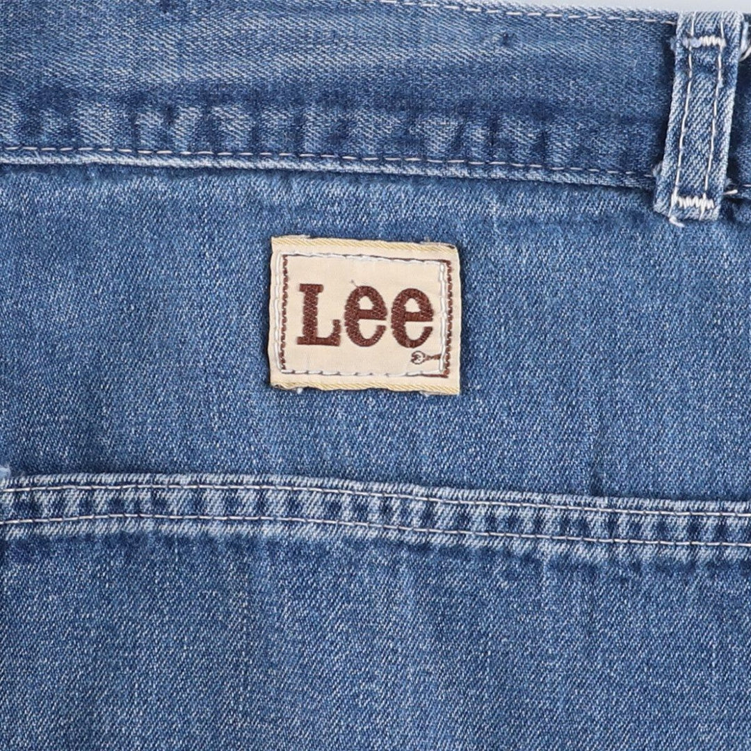 Vintage 1980'S Lee denim painter pants, made in Canada, men's size W32. cotton blue type Vintage Second Hand