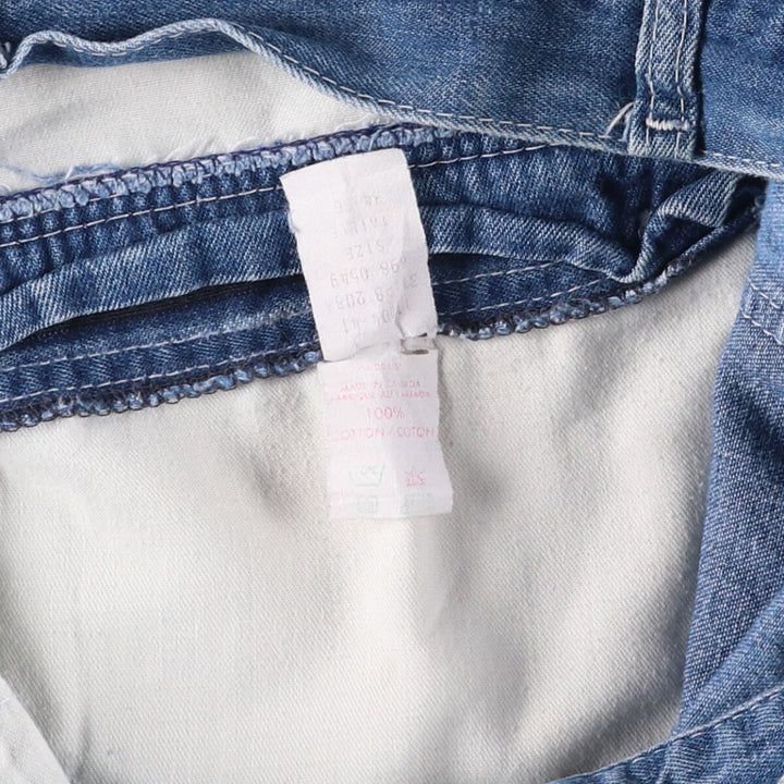 Vintage 1980'S Lee denim painter pants, made in Canada, men's size W32. cotton blue type Vintage Second Hand