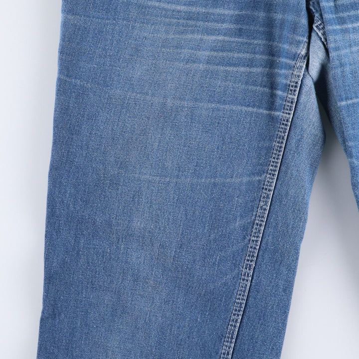 Vintage 1980'S Lee denim painter pants, made in Canada, men's size W32. cotton blue type Vintage Second Hand
