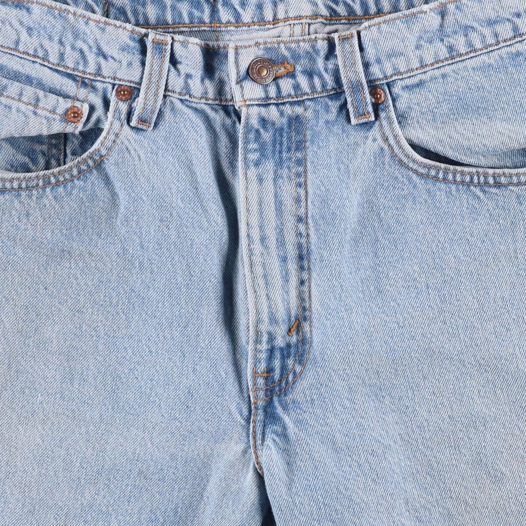 90'S Vintage Levi's 550 Tapered Denim Pants, Men's Size W32 unclear blue type Vintage Second Hand