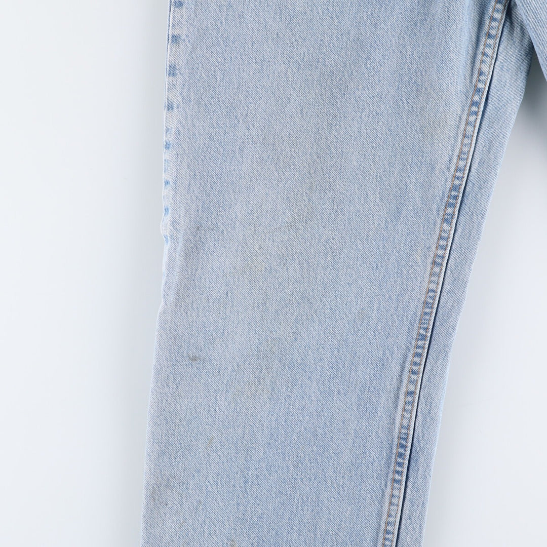 90'S Vintage Levi's 550 Tapered Denim Pants, Men's Size W32 unclear blue type Vintage Second Hand