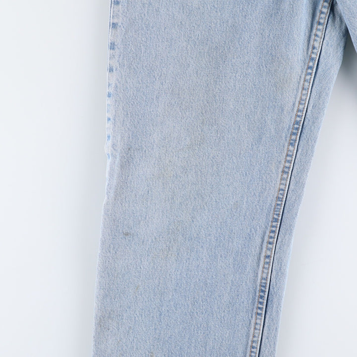 90'S Vintage Levi's 550 Tapered Denim Pants, Men's Size W32 unclear blue type Vintage Second Hand