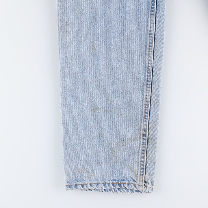 90'S Vintage Levi's 550 Tapered Denim Pants, Men's Size W32 unclear blue type Vintage Second Hand