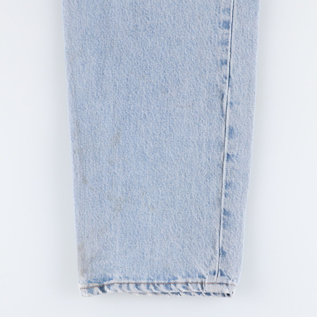 90'S Vintage Levi's 550 Tapered Denim Pants, Men's Size W32 unclear blue type Vintage Second Hand