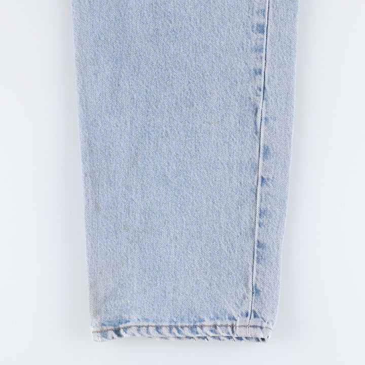 90'S Vintage Levi's 550 Tapered Denim Pants, Men's Size W32 unclear blue type Vintage Second Hand